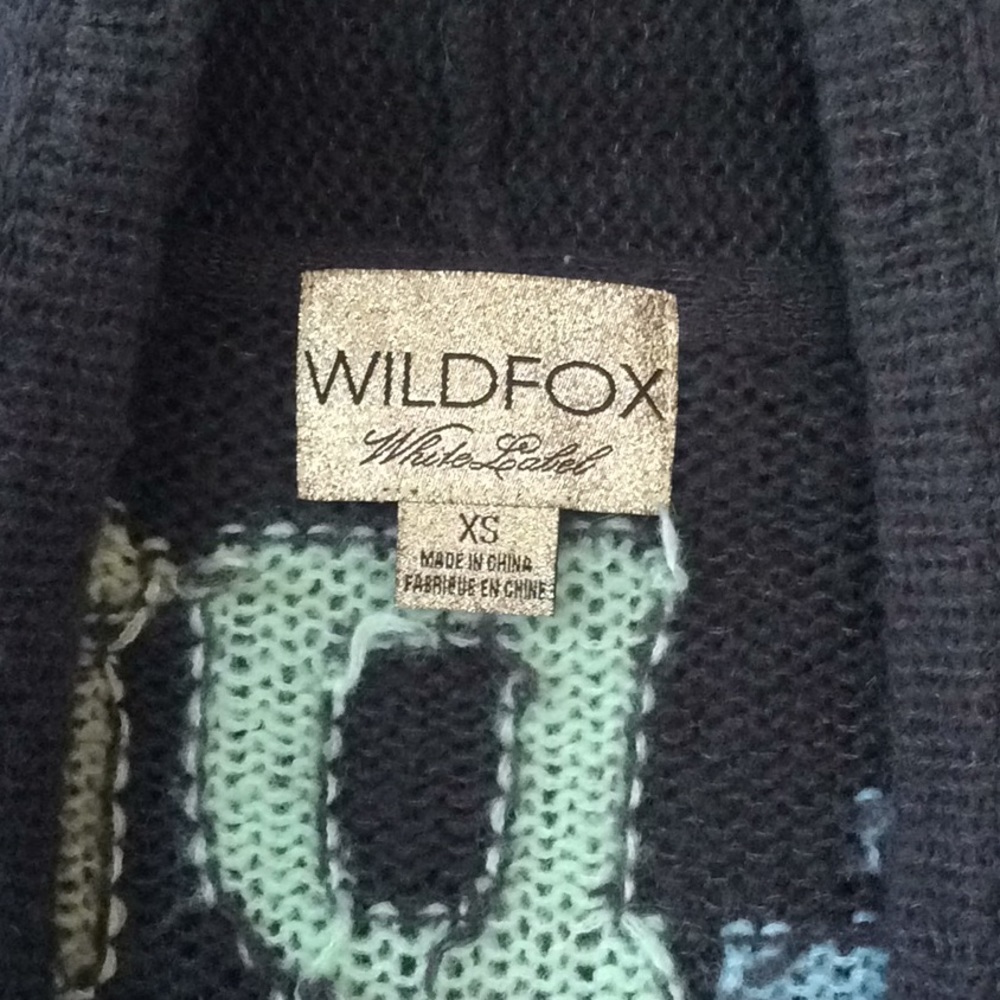 WILDFOX Stars Slouch Cardigan - Picture 4 of 7